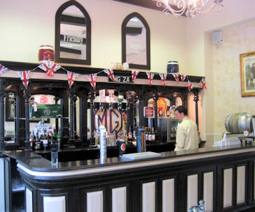 The MG Bar at the Wroxall "Stables"