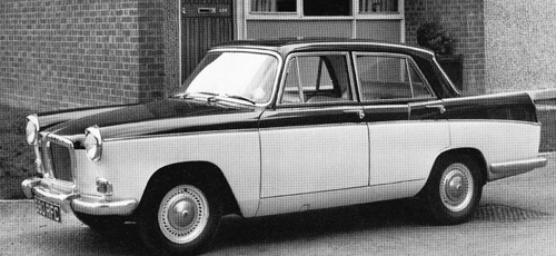 The Farina designed MG Magnette which replaced the ZB.