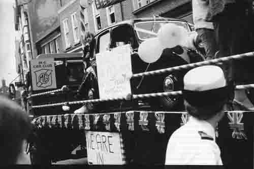 The MGCC Float in the Jubilee Carnival Procession 1979