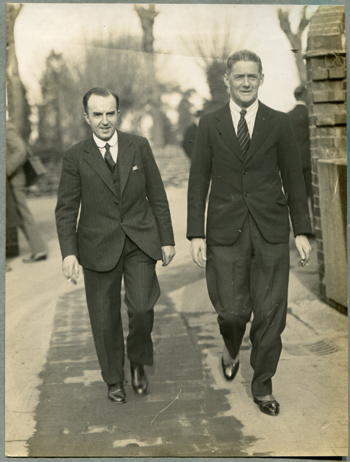 Lord Nuffield (right) & Cecil Kimber were active supporters of the Club