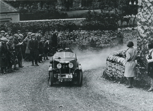 The M Type was the start of the Club with a growing number of members competing in trials.