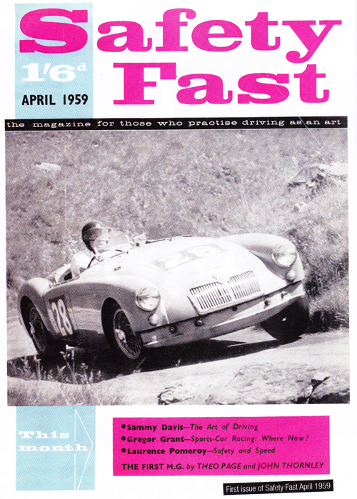 First issue of Safety Fast April 1959