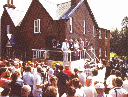 The official opening of Kimber House in 1990
