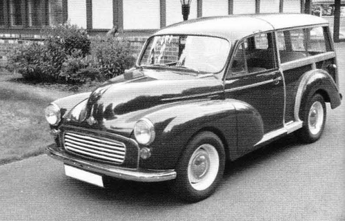 The Abingdon line took on the assembly of Morris Minor vans and Traveller in 1960