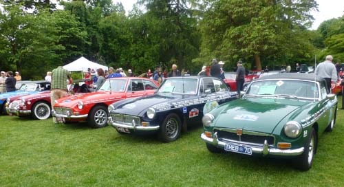 5 Aussie MGs at Van Dusen