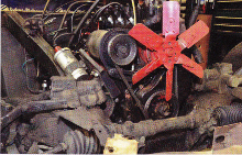 Engine & front suspension 