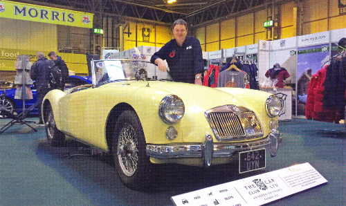 The MGA as purchased by Mike Brewer.
