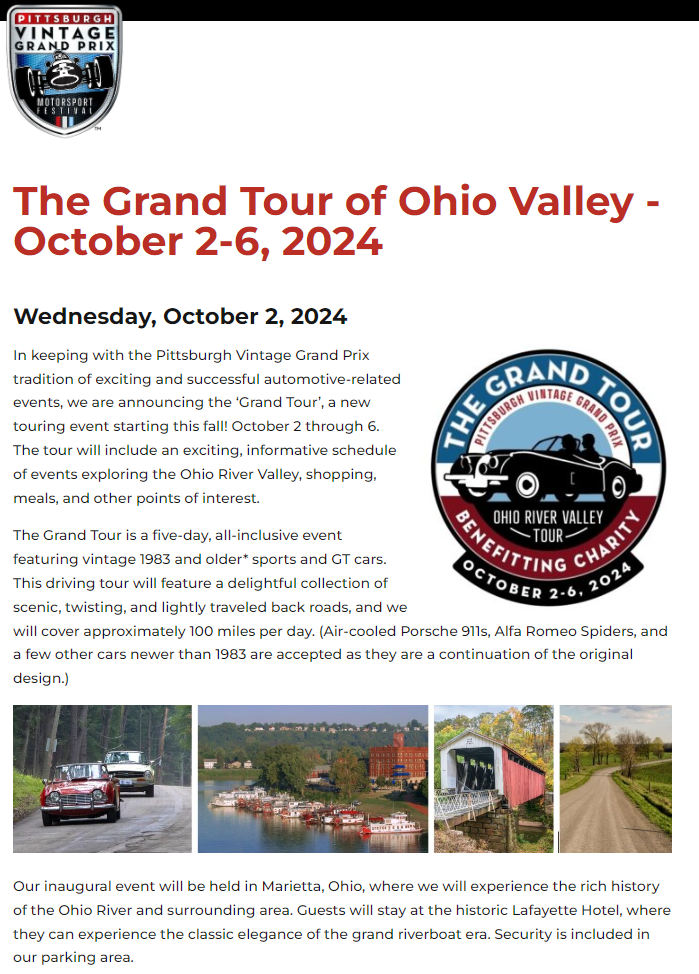 The Grand Tour of Ohio Valley