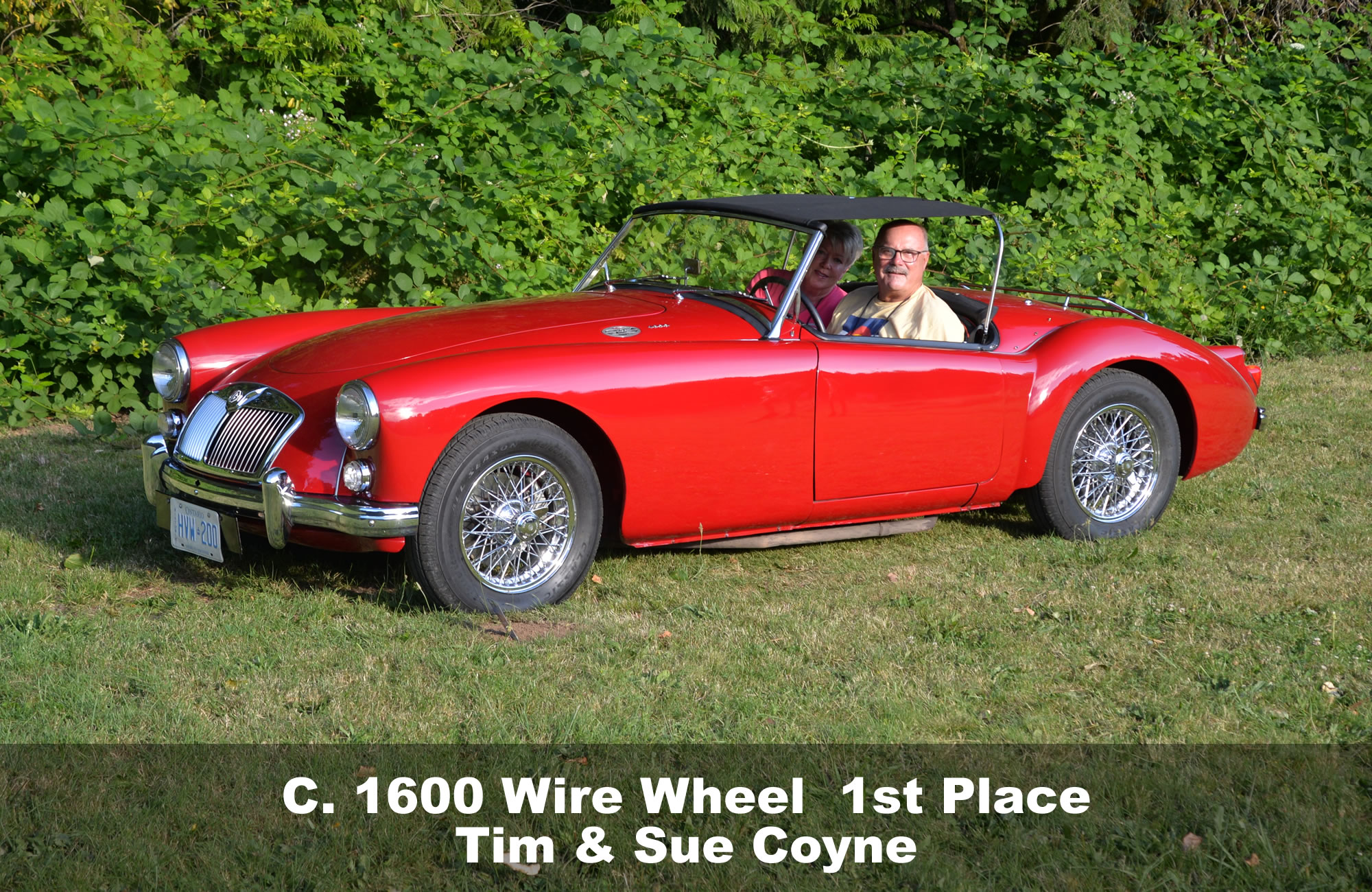 C 1600 wire wheel 1st place Tim & Sue Coyne