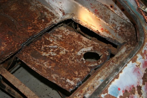 Bob’s Restoration – Boot Floor Replacement