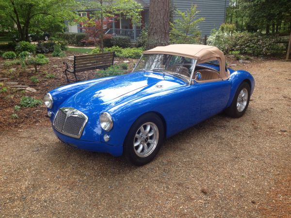Mike Alexander’s 1958 MGA V8