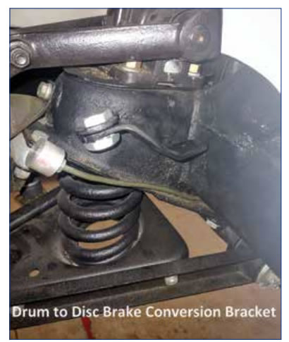 MGA Front Drum to Disc Brake Conversion