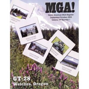 MGA! MAGAZINE - VOLUME 29 NO 1 SEPTEMBER/OCTOBER 2003