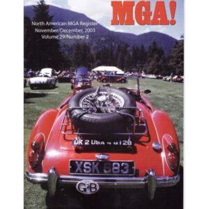 MGA! MAGAZINE - VOLUME 29 NO 2 NOVEMBER/DECEMBER 2003